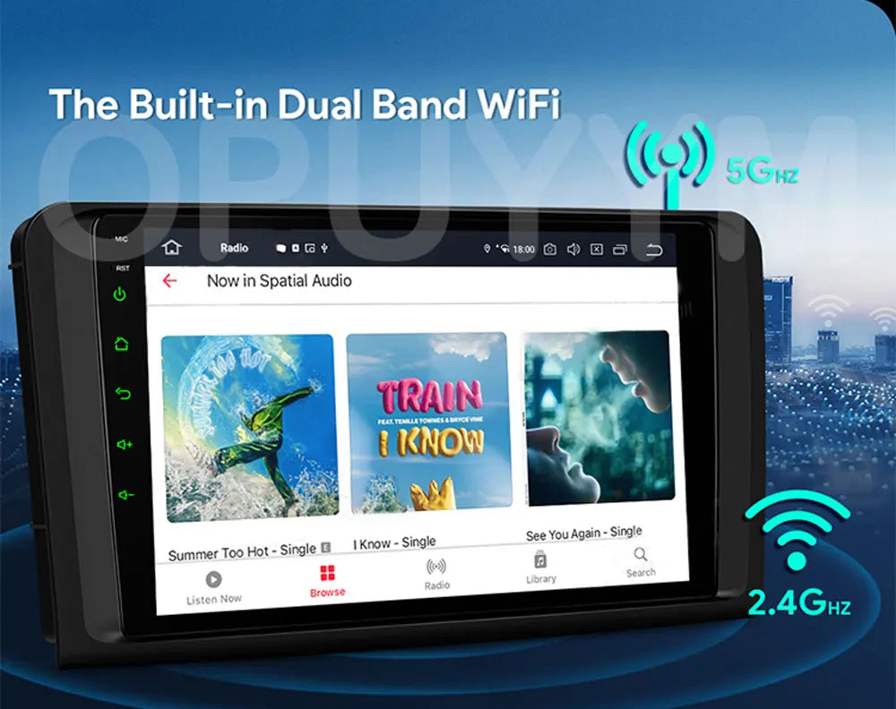 Autoradio Android CarPlay da 9" per Suzuki Baleno 2016-2019