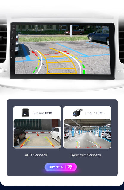 Junsun 7"-10.1" Android Auto CarPlay 2 DIN for Hyundai, VW, Fiat and Nissan