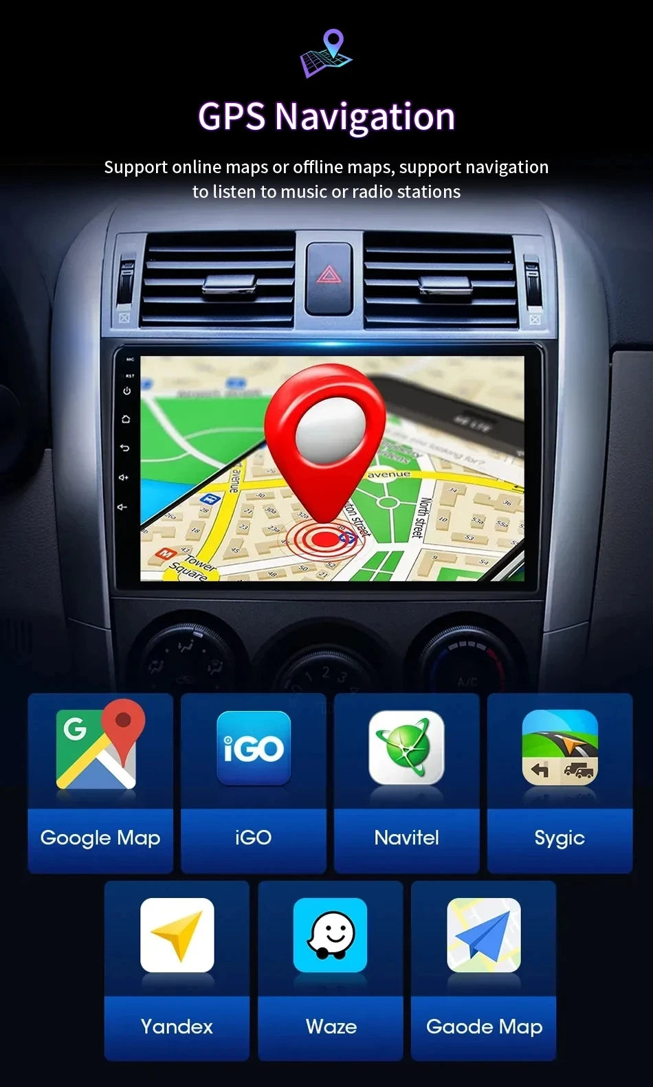Multimedia Android 10" para Renault Trafic 2001-2010, Navegación y CarPlay