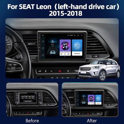 9" CarPlay Android Auto Radio for Seat Leon 2012-2020