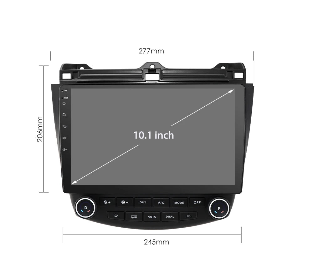 Autoradio 10" GPS Carplay for Honda Accord 2003-2007