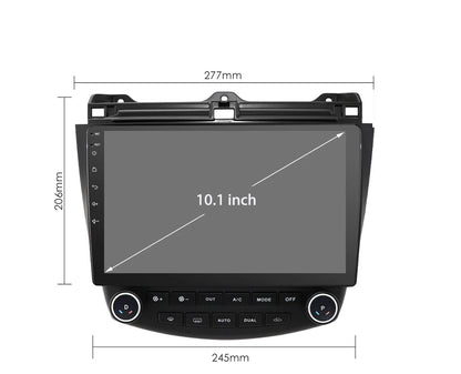 Autoradio 10" GPS Carplay for Honda Accord 2003-2007