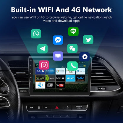 9" CarPlay Android Auto Radio for Seat Leon 2012-2020