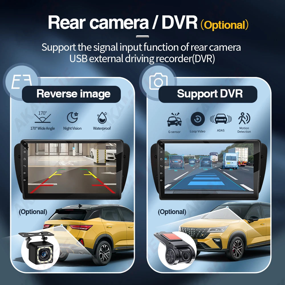 Autoradio Android 2 DIN da 9" per Seat Ibiza
