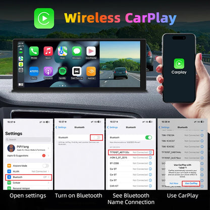 DVR de Coche 11.3" con Carplay AutoRadioCanario