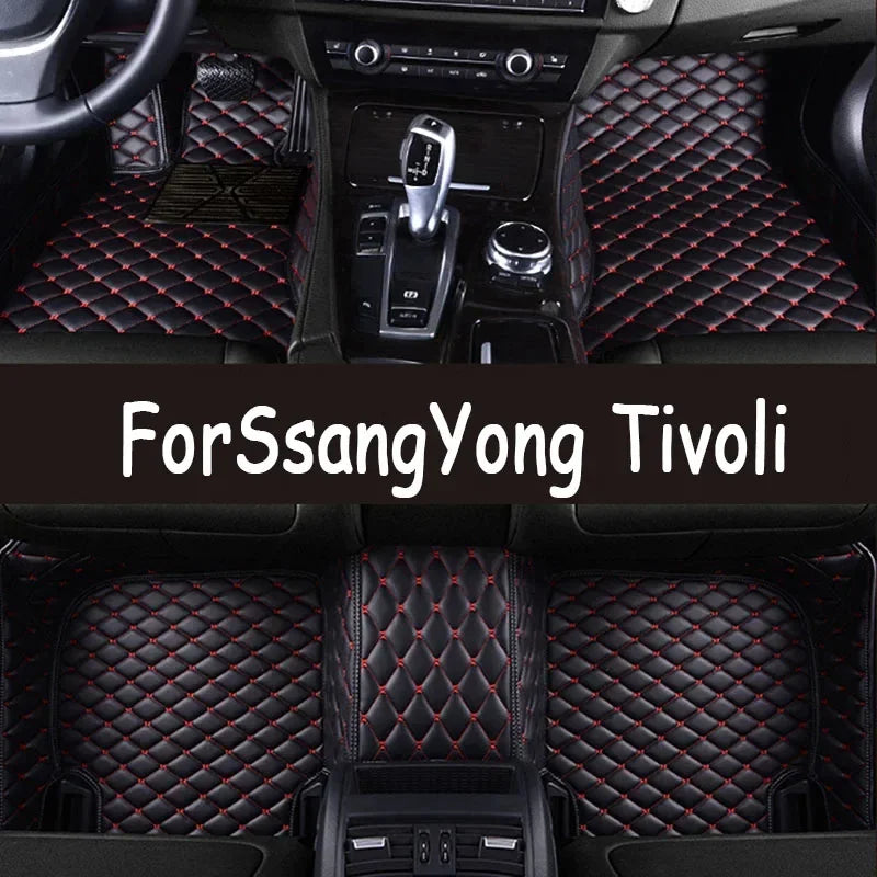 Luxury Floor Mats for SsangYong Tivoli XLV 15"-22"
