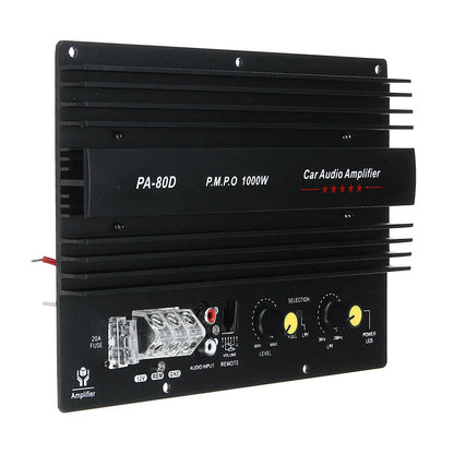 Amplificatore mono 1000W 12V PA-80D – Potente amplificatore subwoofer per auto