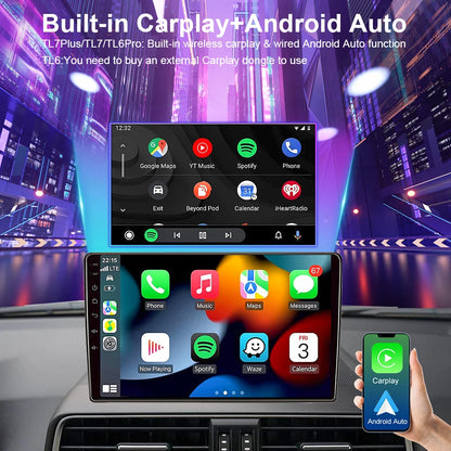 Autoradio stereo Android Auto da 9" per Kia Rio 2017-2022