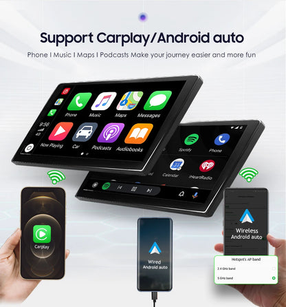 Autoradio Android 13 da 9,7" Double Din per Land Cruiser Prado 120 / Lexus GX470 2002-2009