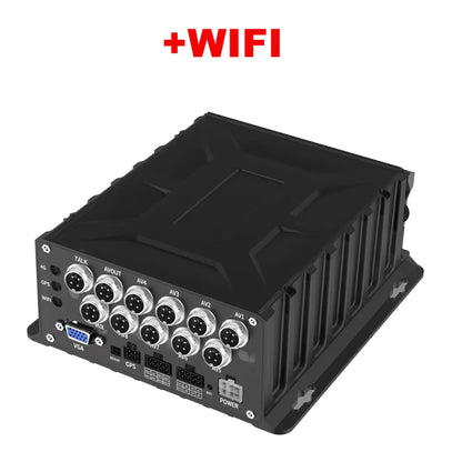8CH 1080P DVR with 4G GPS WIFI and AHD Inputs for Vehicles