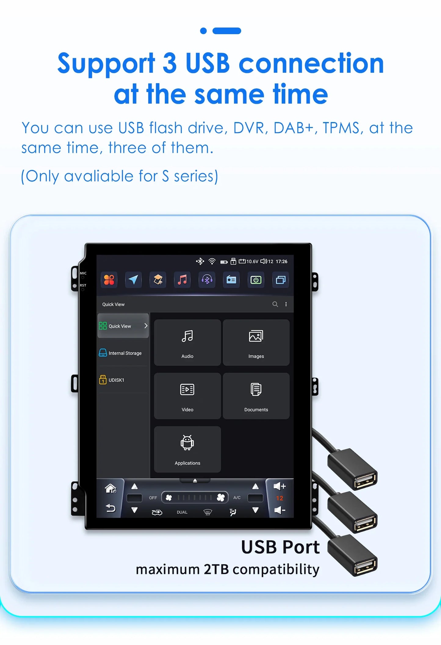 Radio Android 13, 9.7'' Carplay para Opel Astra AutoRadioCanario