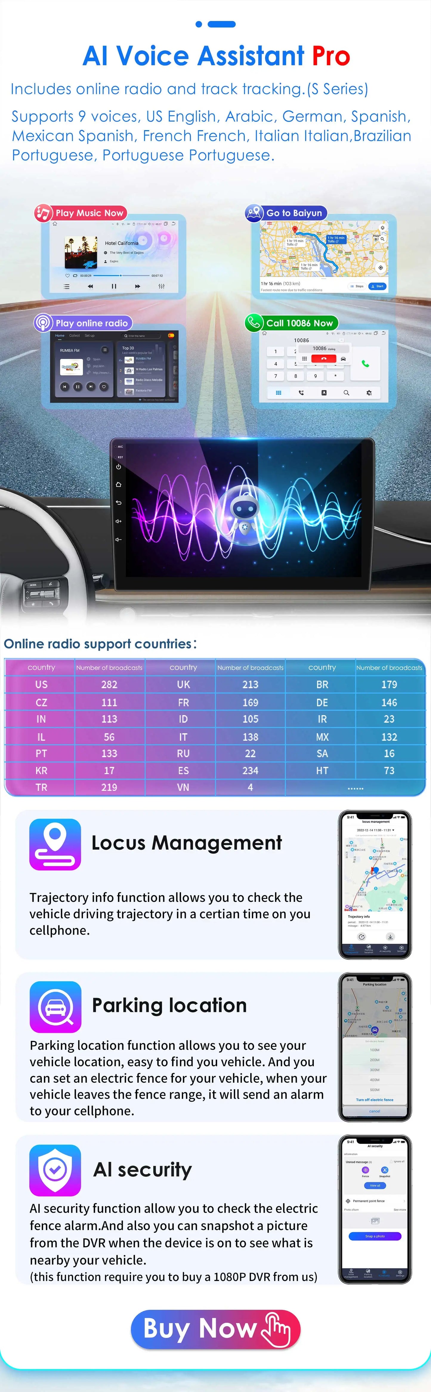 9" Android Radio for VW Polo 2008-2020, CarPlay