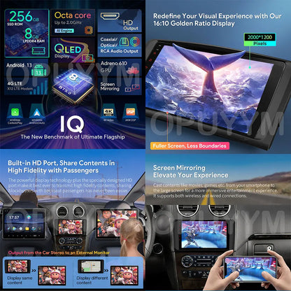 Autoradio Android CarPlay da 9" per Suzuki Baleno 2016-2019
