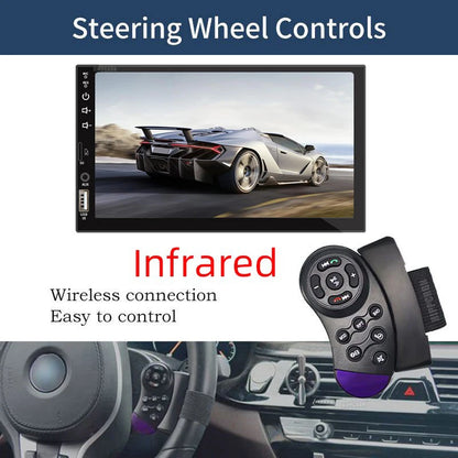Autoradio 7" 2DIN con Bluetooth y Radio FM para Todos los Modelos AutoRadioCanario