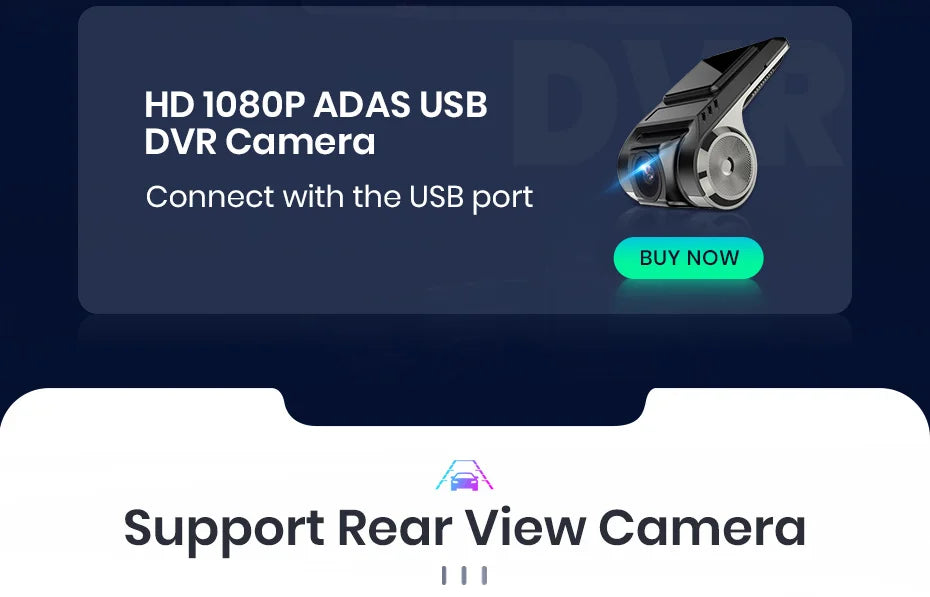 CarPlay Android Auto 8.8" 1 Din for Audi A4L 2009-2016