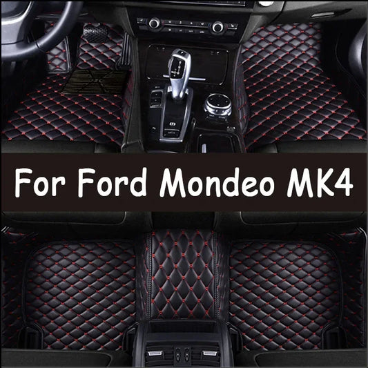 Tappetini in pelle di lusso per Ford Mondeo MK4 2008-2011