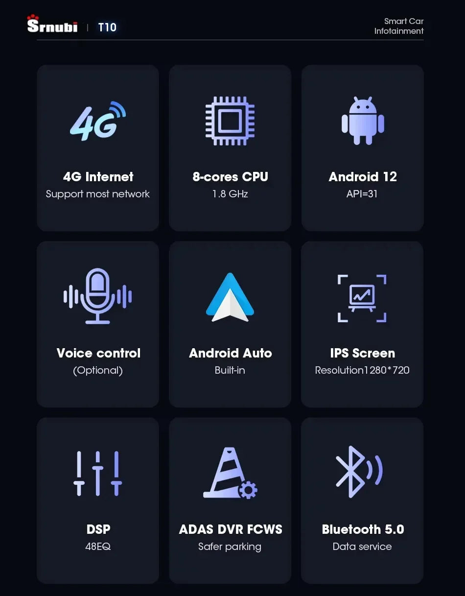 Radio 2Din Android 12 para VW Passat 7 AutoRadioCanario