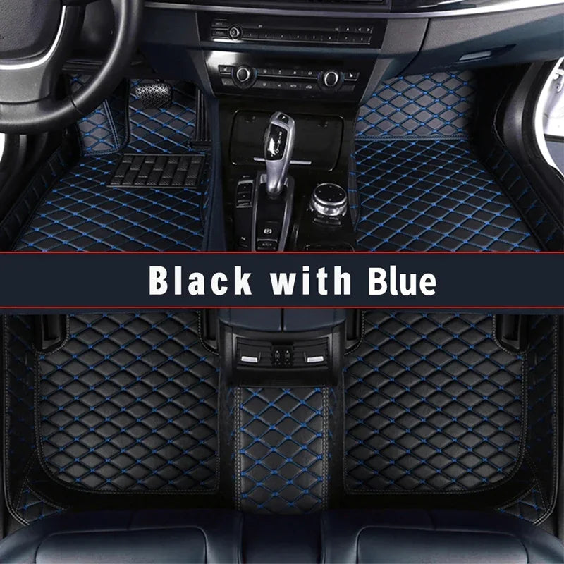 Tappetini di lusso 3D per Fiat 500 2011-2012 (DIN)