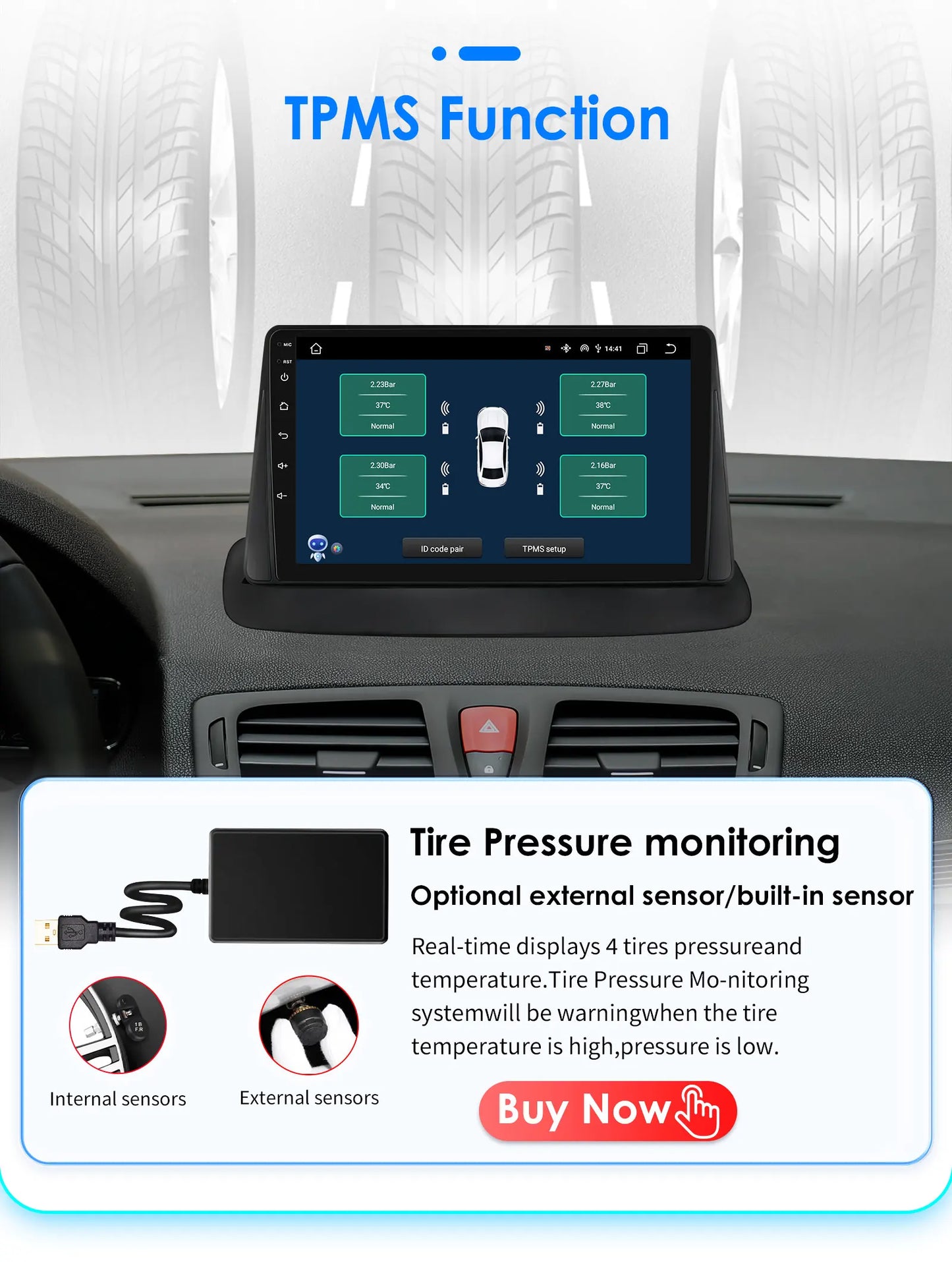 Autoradio Android da 9" per Renault Megane 3 2008-2014