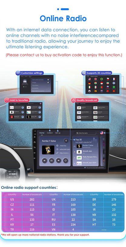 Car radio 8" Android 13 for VW Golf, Passat B7, Polo, Tiguan