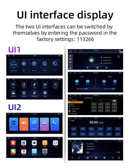 Radio Multimedia WiFi 10.25" para Todo Vehículo AutoRadioCanario