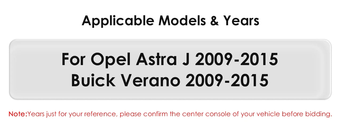 Radio Android 13, 9.7'' Carplay para Opel Astra AutoRadioCanario