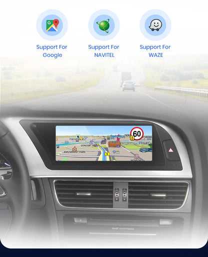 CarPlay Android Auto 8.8" 1 Din for Audi A4L 2009-2016
