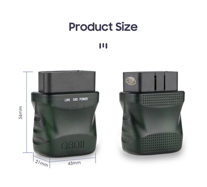 Monitor per auto Hizpo PJ-908 con Bluetooth e OBD2 per autoradio