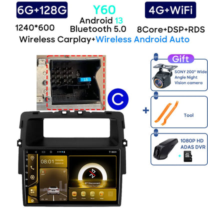 Autoradio Android da 7" per Renault Trafic 2, Nissan e Opel Vivaro