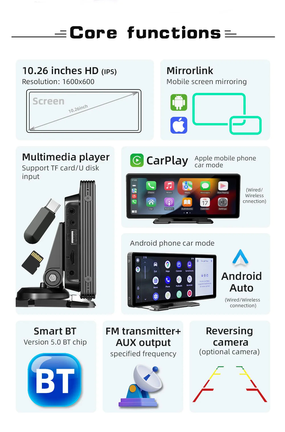 Radio Multimedia WiFi 10.25" para Todo Vehículo AutoRadioCanario