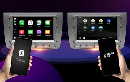 Double Din Car Stereo, 7", Android 12 for Alfa Romeo Mito 2008-2012