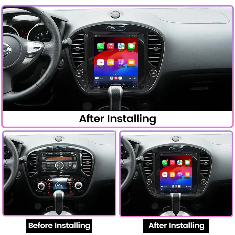 Autoradio Tesla 9.7'' Nissan Juke 2011-2019 CarPlay Android Auto