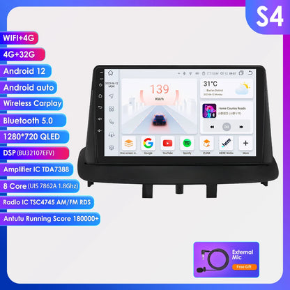Autoradio Android da 9" per Renault Megane 3 2008-2014