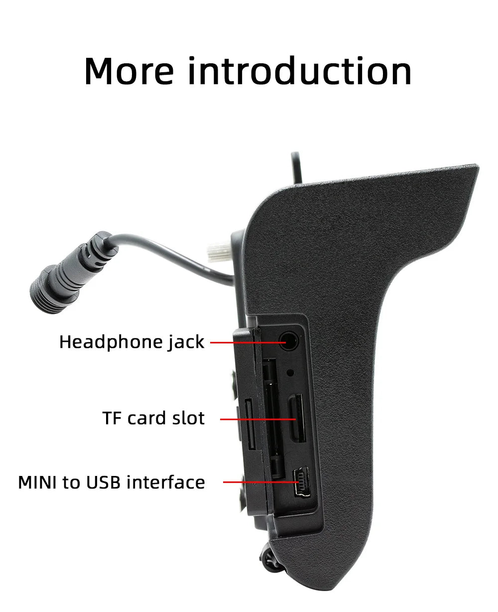 CarPlay 5" IP65 para Moto – Pantalla Resistente y Conectividad Total
