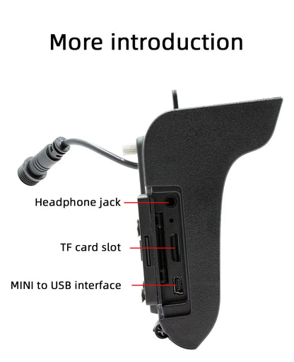 CarPlay 5" IP65 para Moto – Pantalla Resistente y Conectividad Total