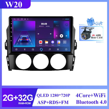 Stereo Mazda MX-5 NC 2005-2015, 9" Android DSP, Wi-Fi, Carplay