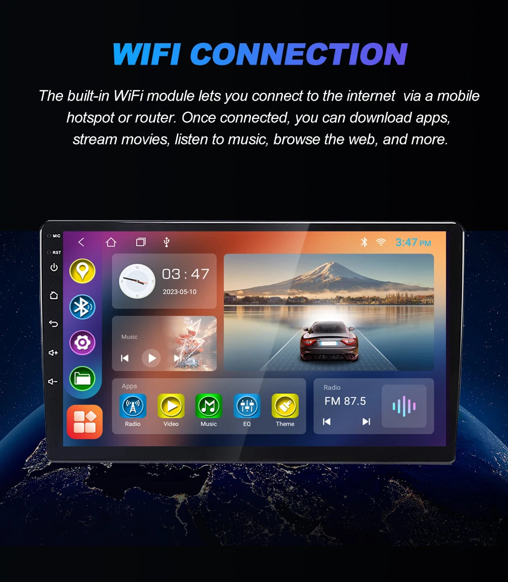 Peugeot 207: Connect 7" CarPlay Android AutoRadioCanario