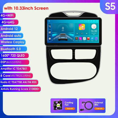 Autoradio 2DIN Android 10 CarPlay per Renault Clio 2012-2016