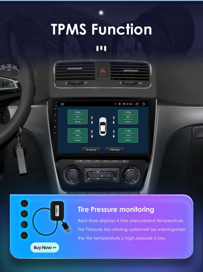 Autoradio 10.1" 2DIN para Skoda Yeti 2009-2014 con CarPlay y Android Auto