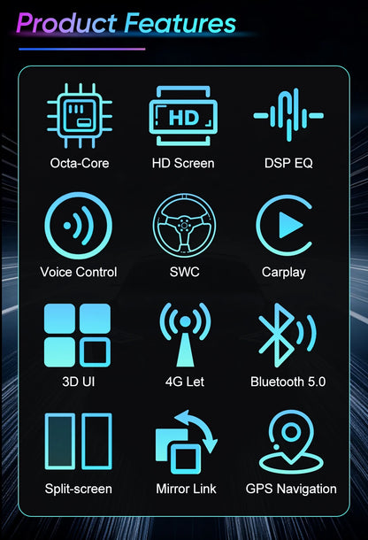 Android 13 7" 1DIN Car Stereo for Alfa Romeo Spider/159/Brera 159 Sportwagon - CarPlay, GPS &amp; More