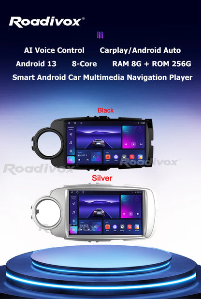 9" Double Din Android car radio for Toyota Yaris 2012-2018