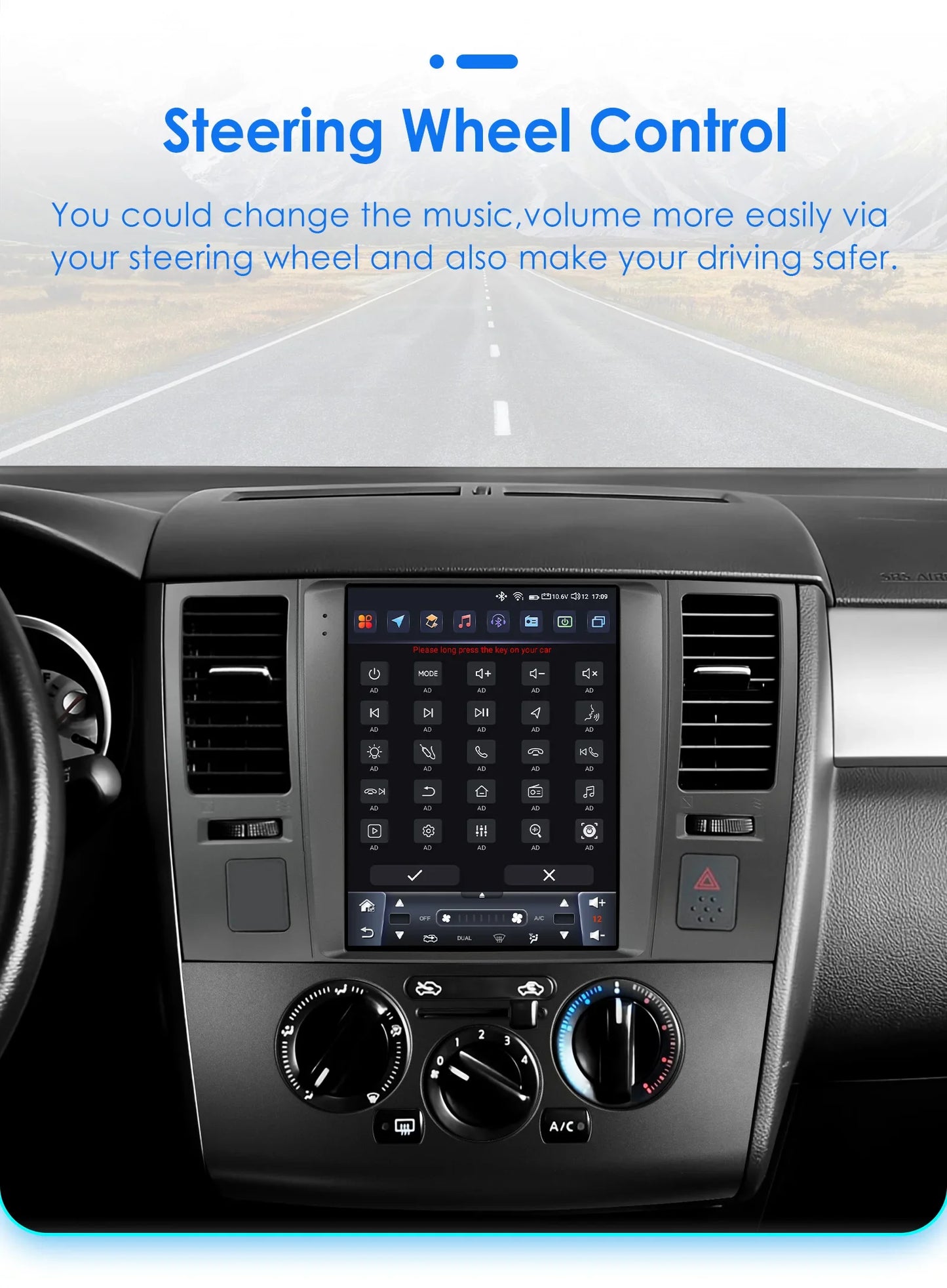 Tiida Tech: Radio 9.7" Android CarPlay AutoRadioCanario