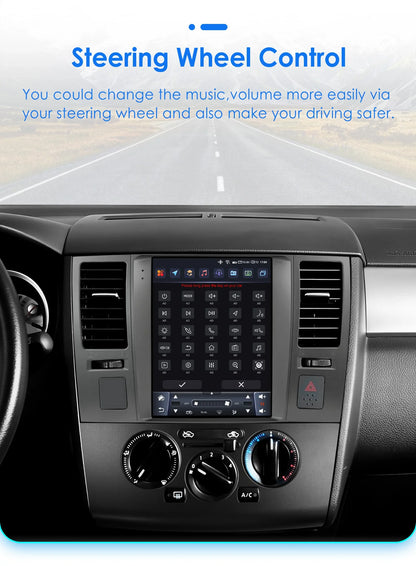 Tiida Tech: Radio 9.7" Android CarPlay AutoRadioCanario