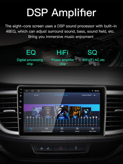 Stereo Honda Fit Jazz 2002 to 2007 9" Android 10.0, Double Din GPS