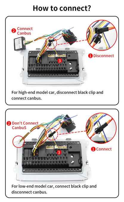 Autoradio Android 2 DIN da 9" per Seat Ibiza