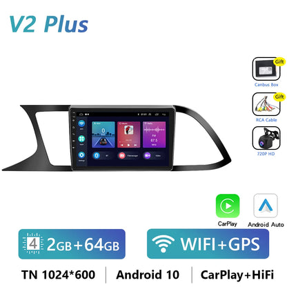 9" CarPlay Android Auto Radio for Seat Leon 2012-2020