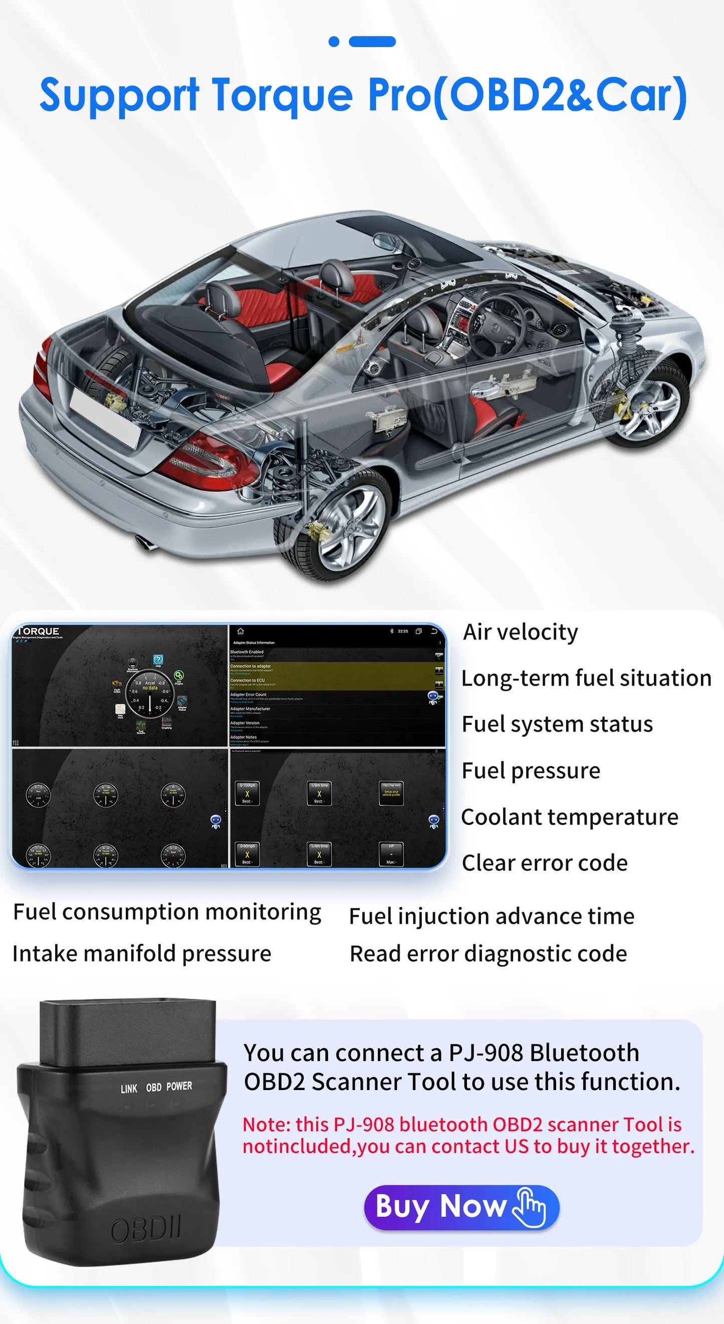 Hizpo 7" Android Auto radio for Alfa Romeo 159 Brera