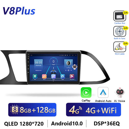 9" CarPlay Android Auto Radio for Seat Leon 2012-2020