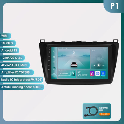 9" 2Din Android 12 CarPlay Radio for Mazda 6 2007-2012