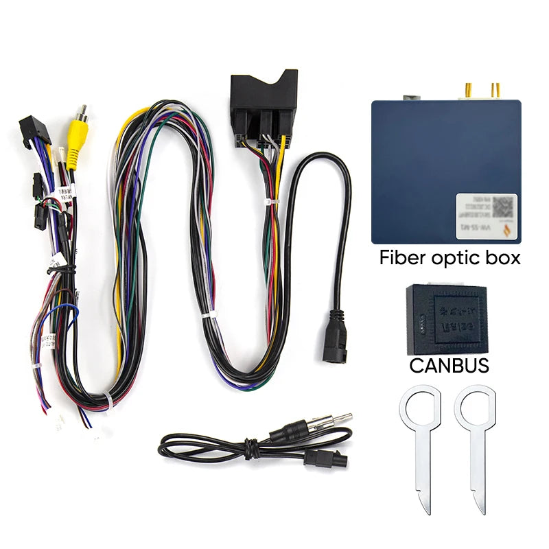 Ainavi Long Cable for VW Golf MK7 and T-Roc with CANBUS and Fiber Optic Box